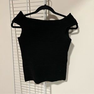 Off shoulder top - thick material
